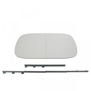 Table de salle à manger ovale Niles - 190x110x2 cm - Blanc/laminé 
