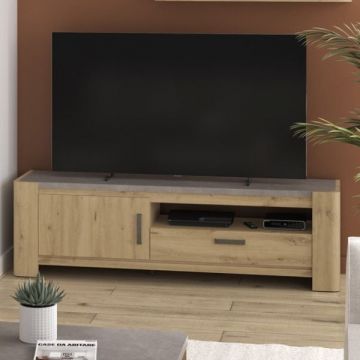 Meuble TV Oxyde | 185 x 46 x 55 cm | Artisan Oak design