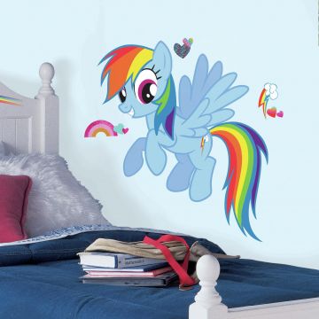 Sticker mural My Little Pony Rainbow Dash