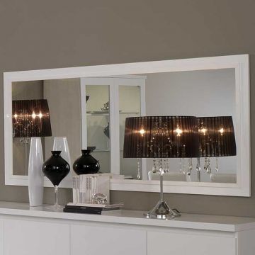 Miroir Roma 180 cm - blanc