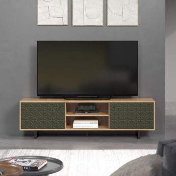 Meuble TV Sentra | 184 x 40 x 52 cm | Artisan Oak