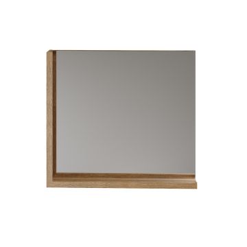 Miroir mural Synnax | 80 x 12 x 72 cm | Décor chêne