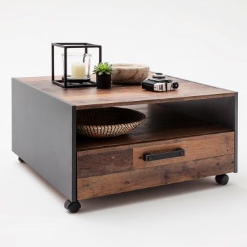 Table basse Universal | 70 x 70 x 40 cm | Matera Wood