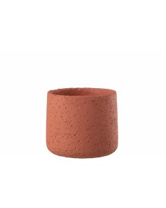 Cachepot potine ciment terracotta medium