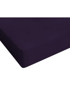 Drap-housse Jersey violet 80/90/100x200cm