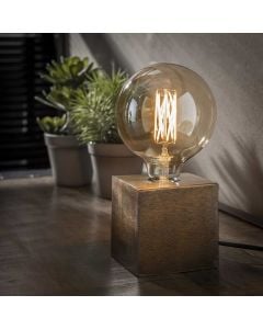 Lampe d'appoint Cubes - bronze