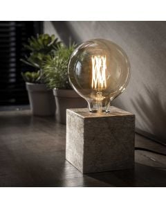 Lampe d'appoint Cubes - nickel