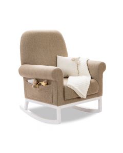 Chaise pour bébé/enfant multicolore de - Structure en bois et revêtement en polyester