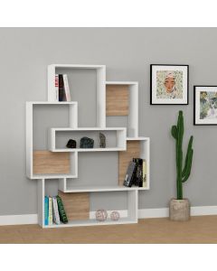 Woody Fashion Bookshelf | Chêne blanc | Epaisseur 18mm