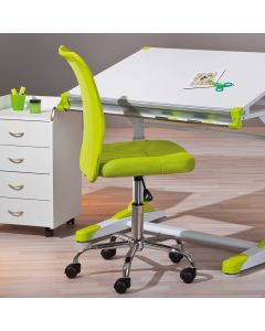 Chaise de bureau Eva sans accoudoir - vert