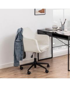 Chaise de bureau Noria - blanc