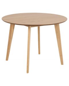 Table de salle à manger Roxby Ø105 cm - chêne