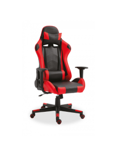 Chaise gamer Maxime - noir/rouge