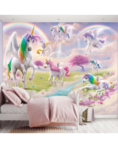 Papier peint pour enfants Magical Unicorn