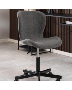 Chaise de bureau Tilda réglable - gris foncé