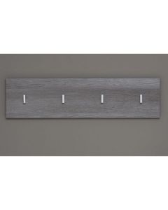 Panneau de penderie Line | 80 x 2 x 21 cm | Smoky Silver design